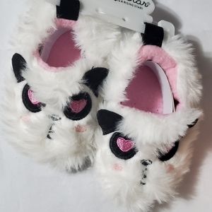 Infant Girls Faux Fur Booties Slipper House